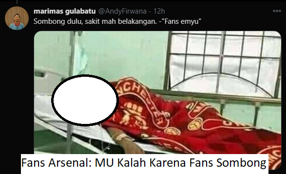 MU Kalah Karena Fans Sombong